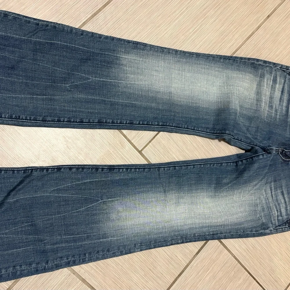 Express Women's Boot Cut Jeans - Blue